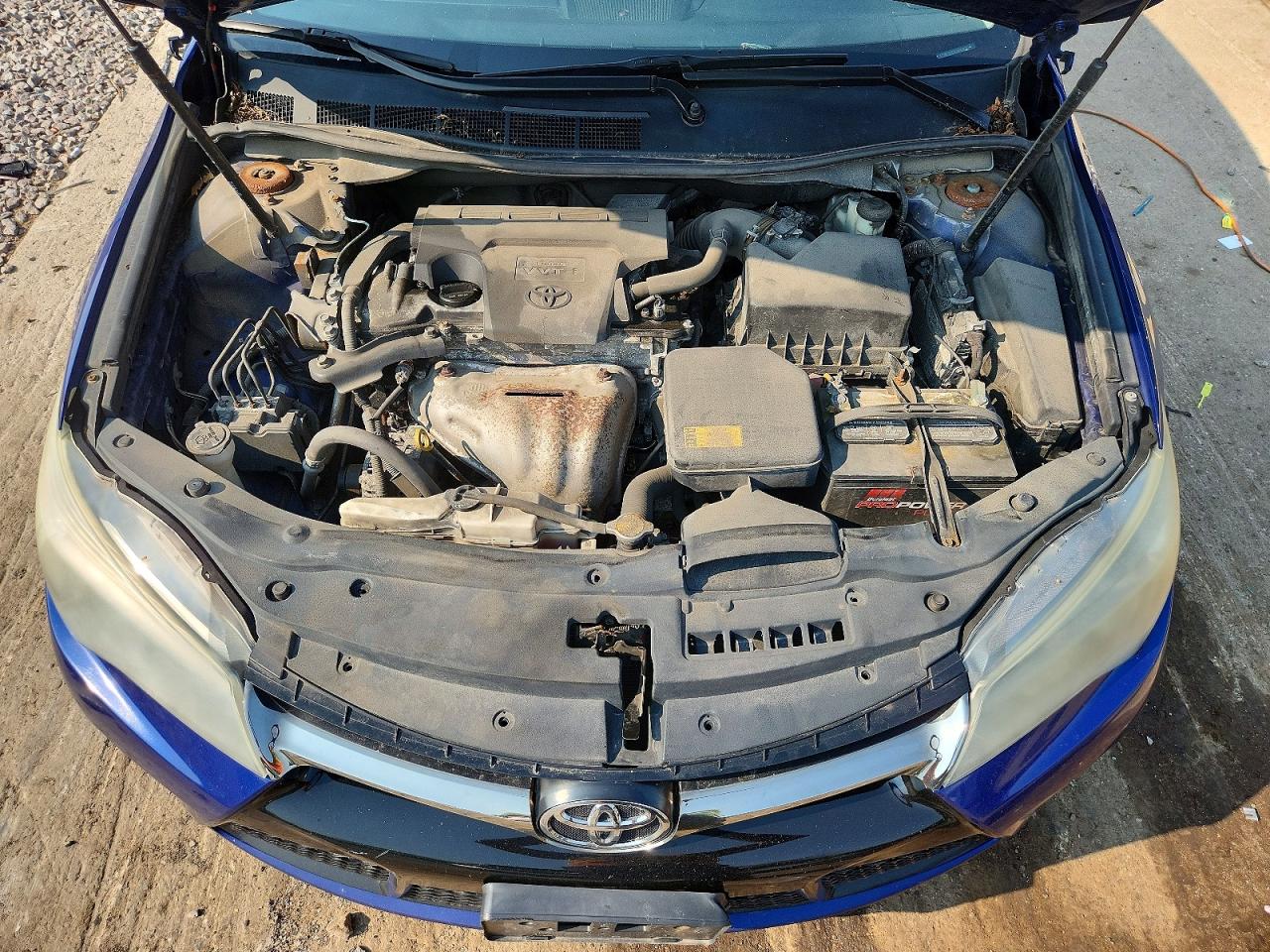2015 Toyota Camry Se Blue vin: 4T1BF1FK5FU892832