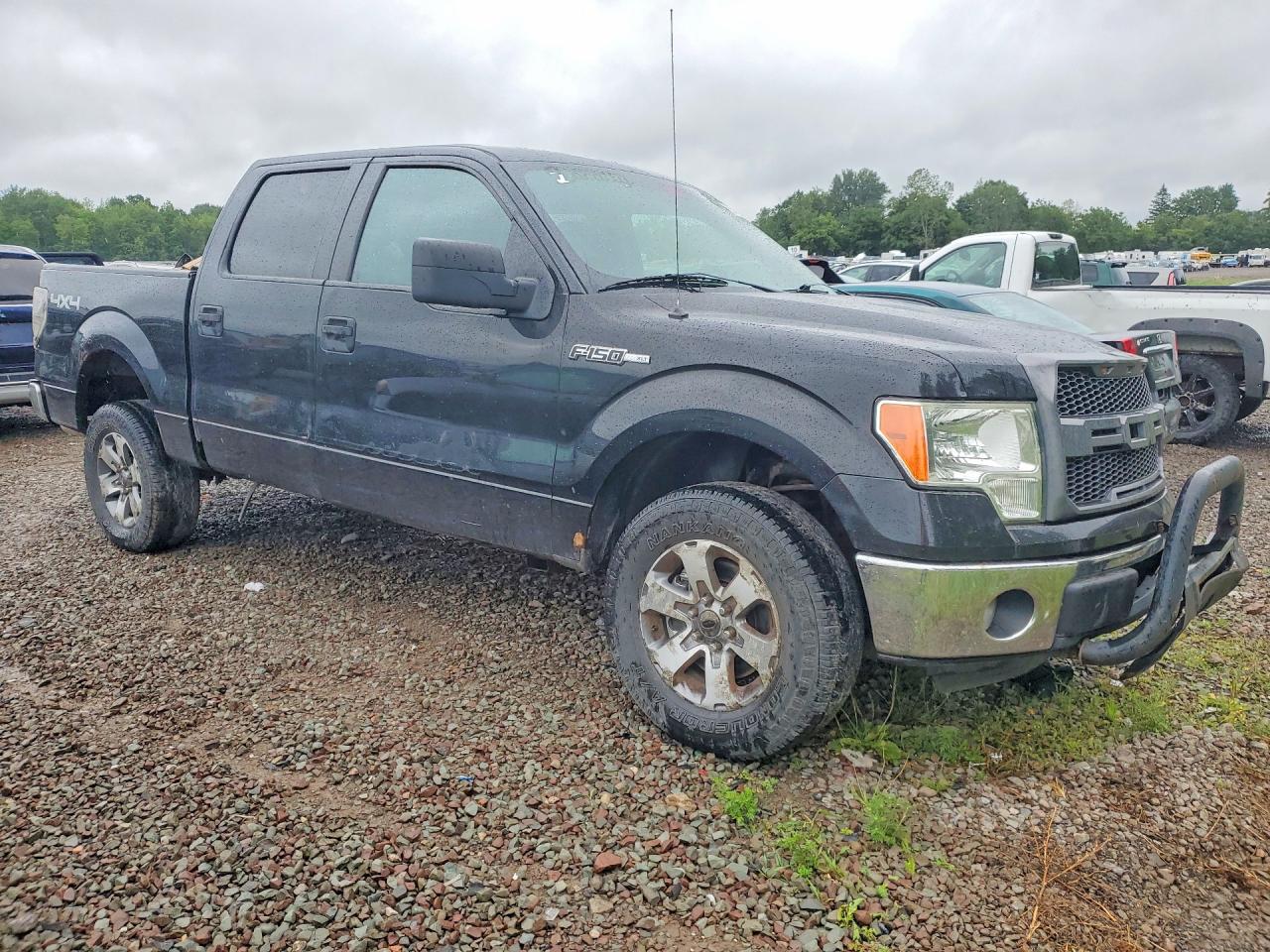 2013 Ford F150 Supercrew Black vin: 1FTFW1EF1DFA31773