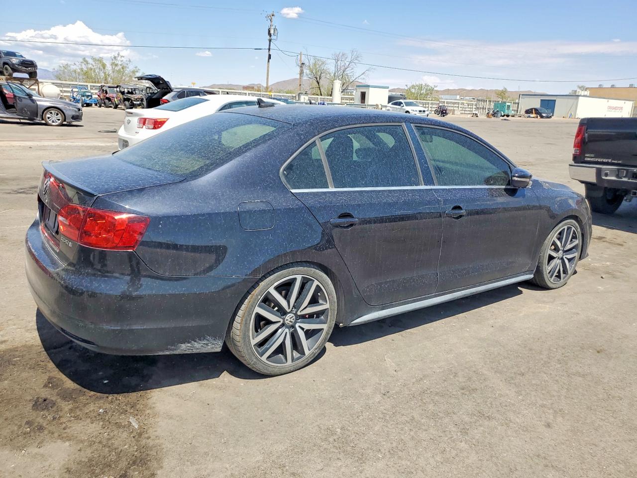2013 Volkswagen Jetta Gli Black vin: 3VW567AJ2DM240526