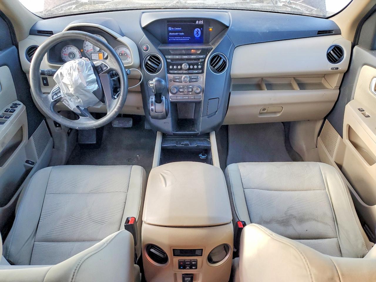 2015 Honda Pilot Lx Burgundy vin: 5FNYF4H25FB003386