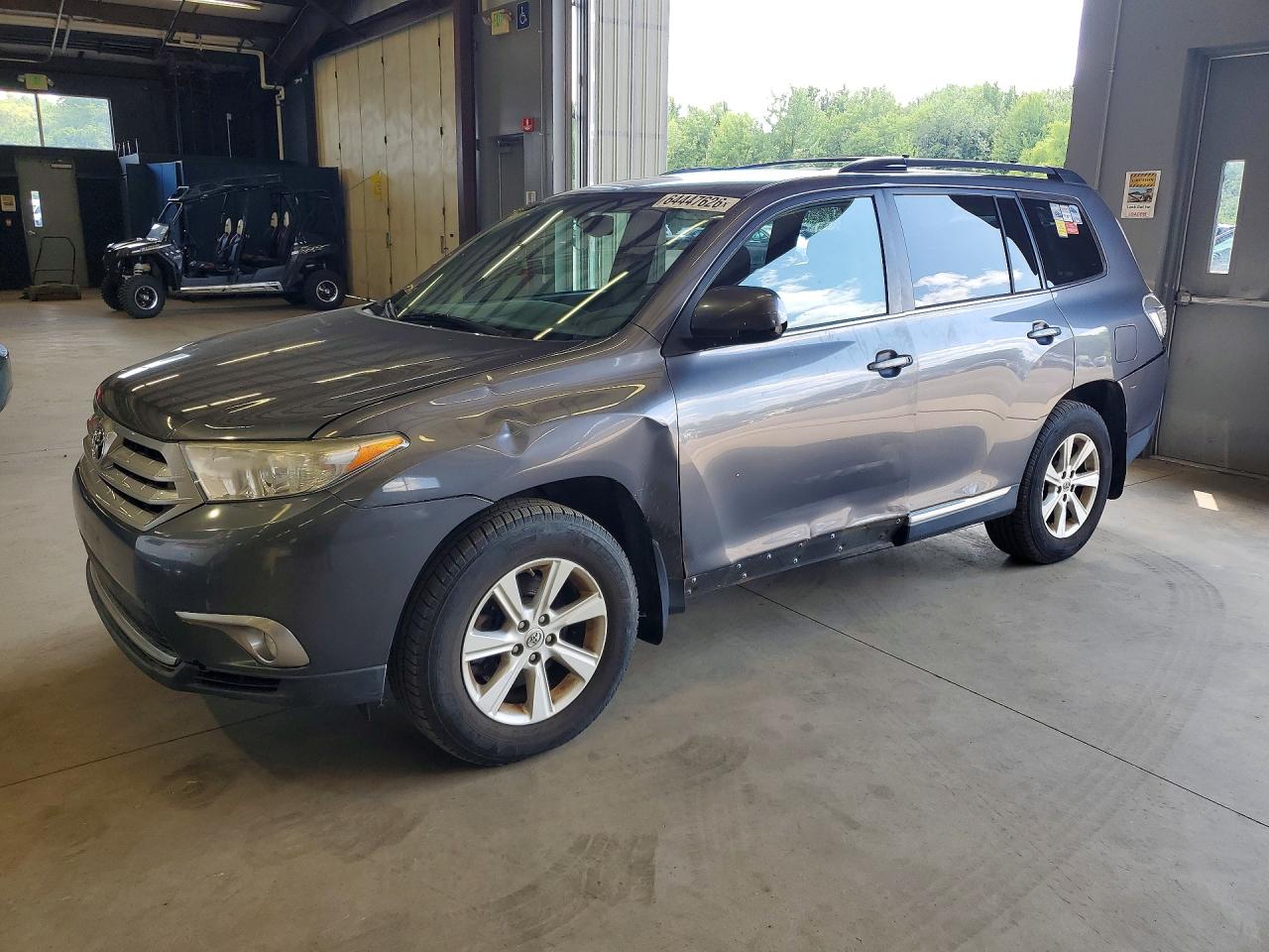 2011 Toyota Highlander Se Gray vin: 5TDBK3EH0BS090382