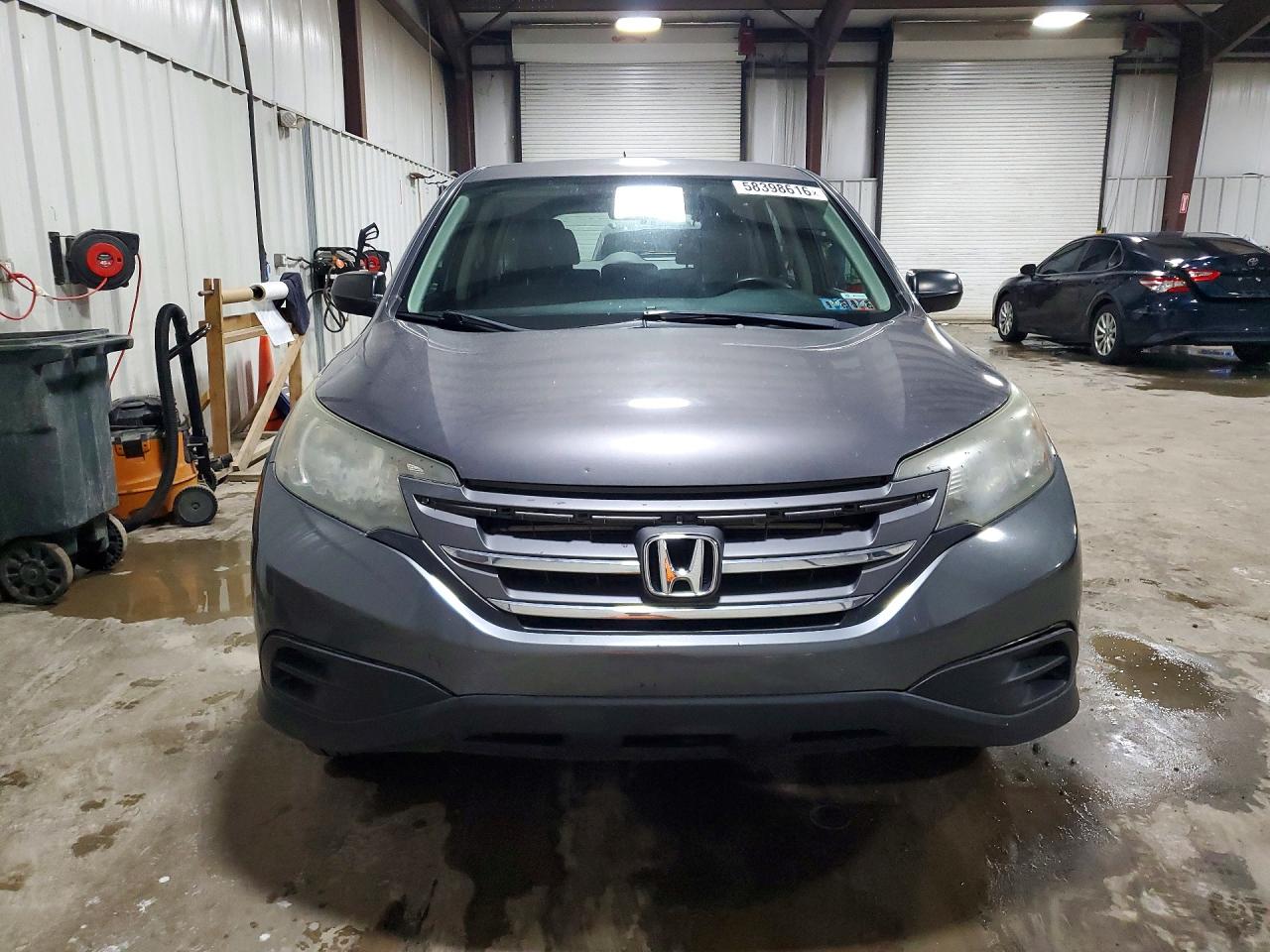 2013 Honda Cr-v Lx Gray vin: 2HKRM4H34DH687753