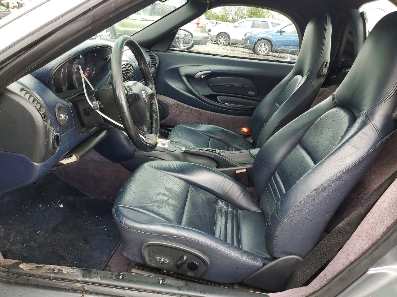 2001 Porsche Boxster Серебряный vin: WP0CA29891U626333
