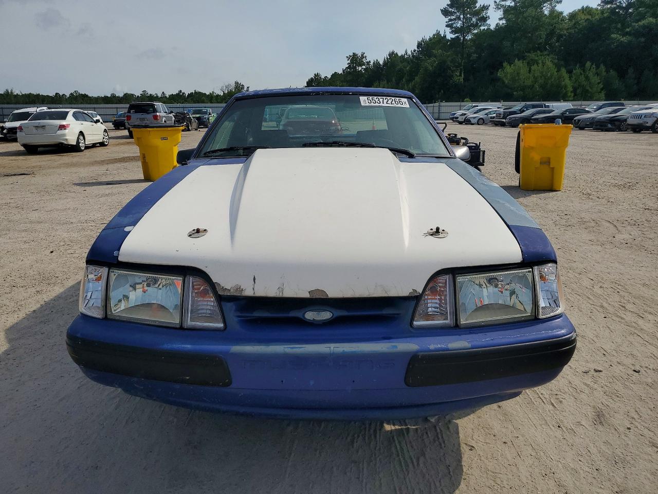 1989 Ford Mustang Lx Blue vin: 1FABP41E9KF187153