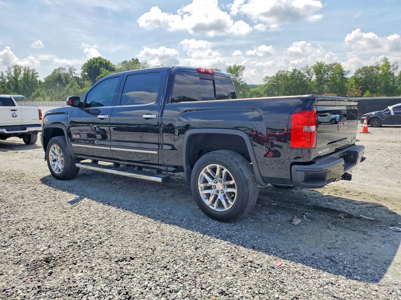 2015 Gmc Sierra K1500 Slt Black vin: 3GTU2VEJ7FG468922