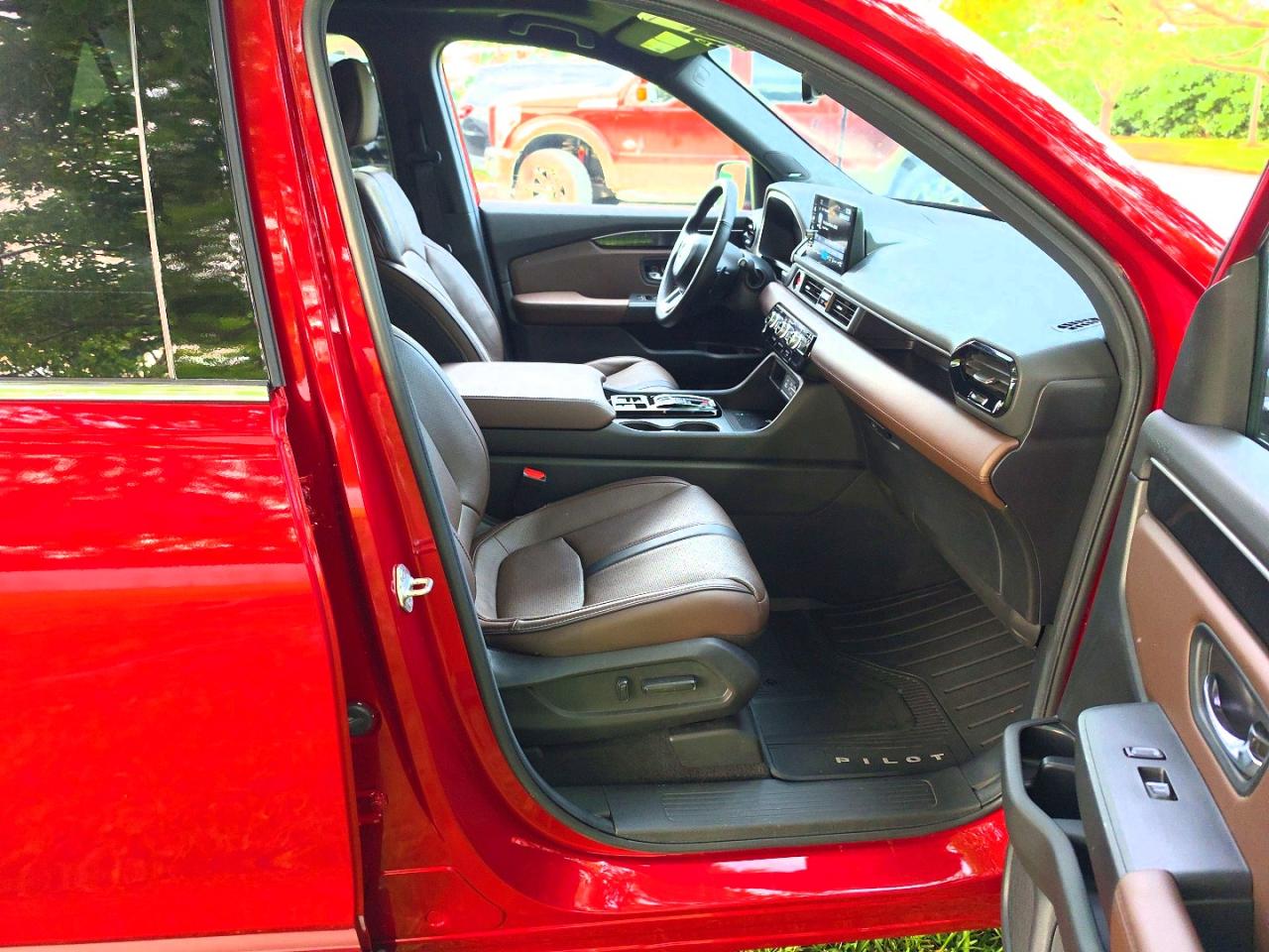 2025 Honda Pilot Elite Красный vin: 5FNYG1H83SB029382