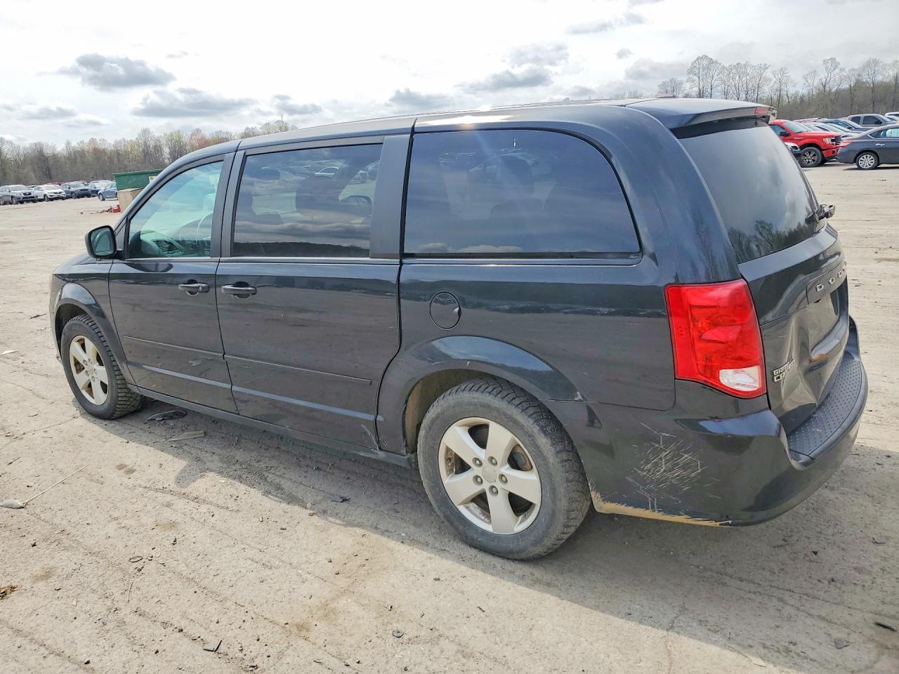 2015 Dodge Grand Caravan Se Черный vin: 2C4RDGBG2FR642118