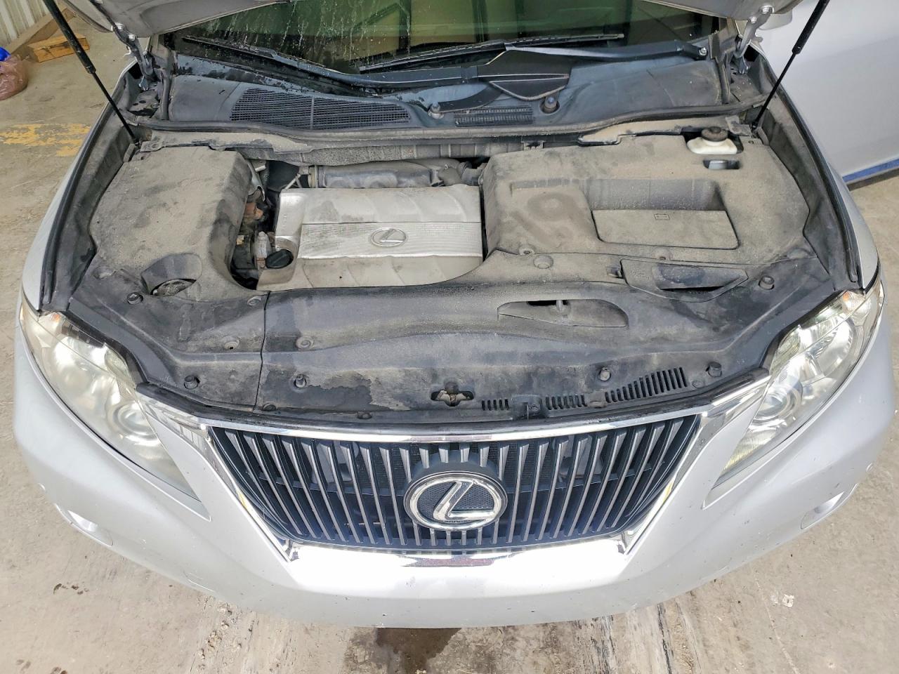 2010 Lexus Rx 350 Silver vin: 2T2BK1BA1AC053355