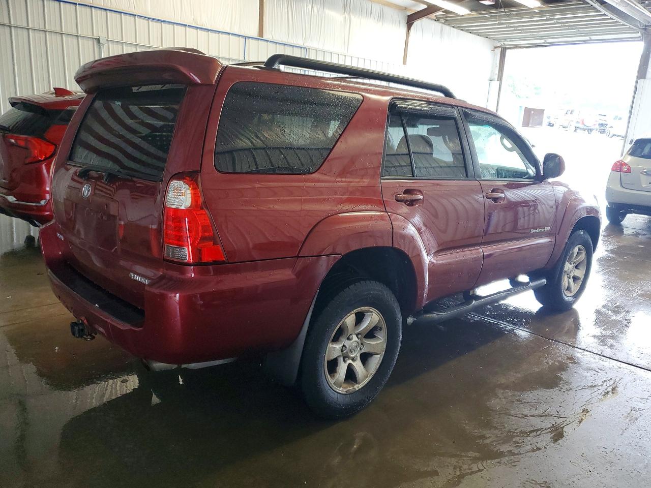 2009 Toyota 4runner Sport Edition Red vin: JTEBU14R89K036902