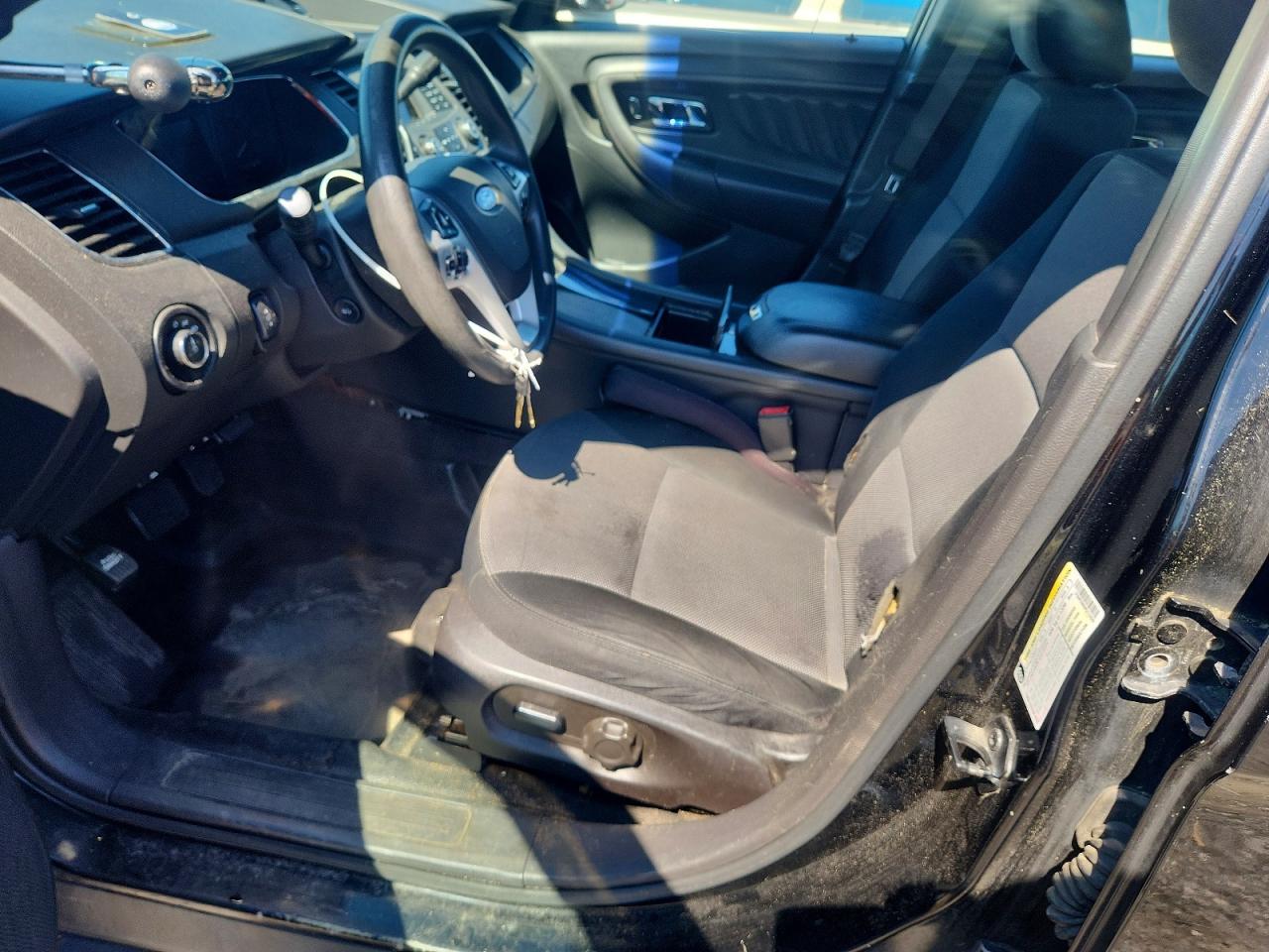 2015 Ford Taurus Police Interceptor Black vin: 1FAHP2MK0FG115029