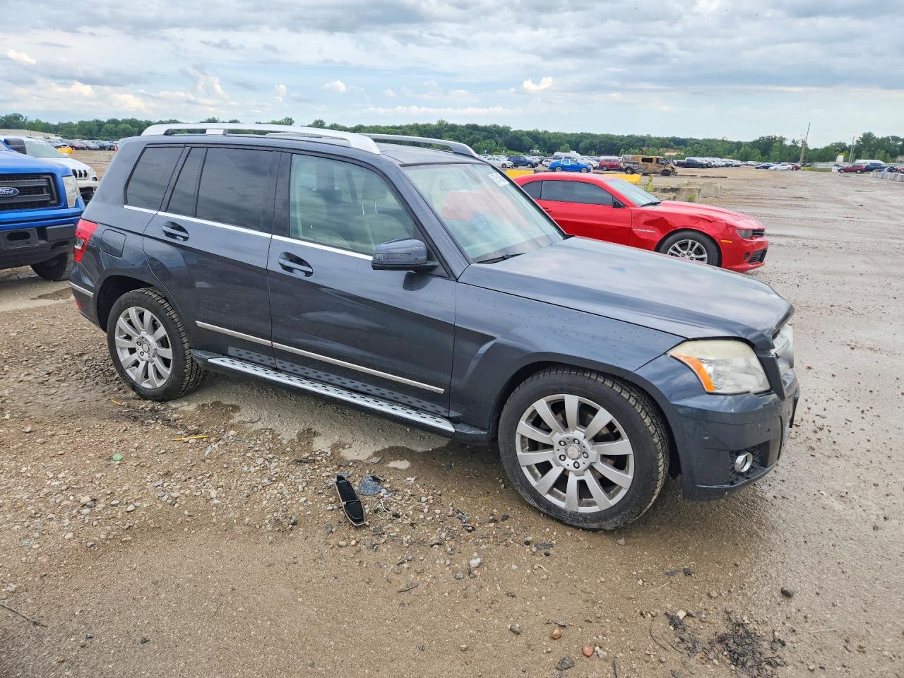 2011 Mercedes-benz Glk 350 4matic Charcoal vin: WDCGG8HBXBF557054
