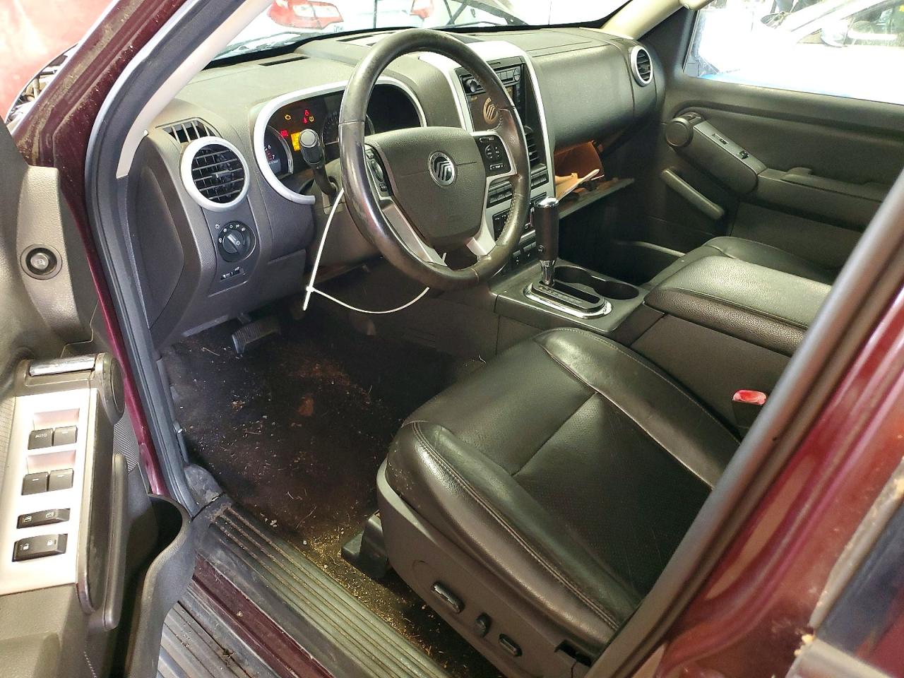 2007 Mercury Mountaineer Premier Maroon vin: 4M2EU48817UJ16025