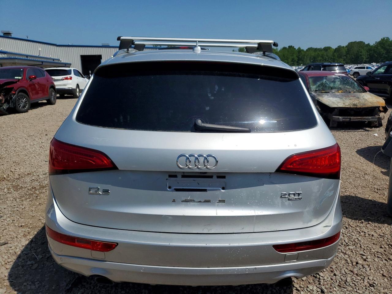 2013 Audi Q5 Premium Plus Silver vin: WA1LFAFP5DA017831