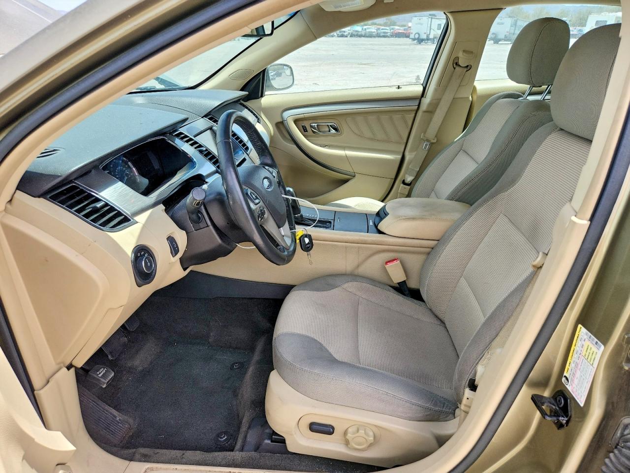 2013 Ford Taurus Sel Золотой vin: 1FAHP2E89DG235895