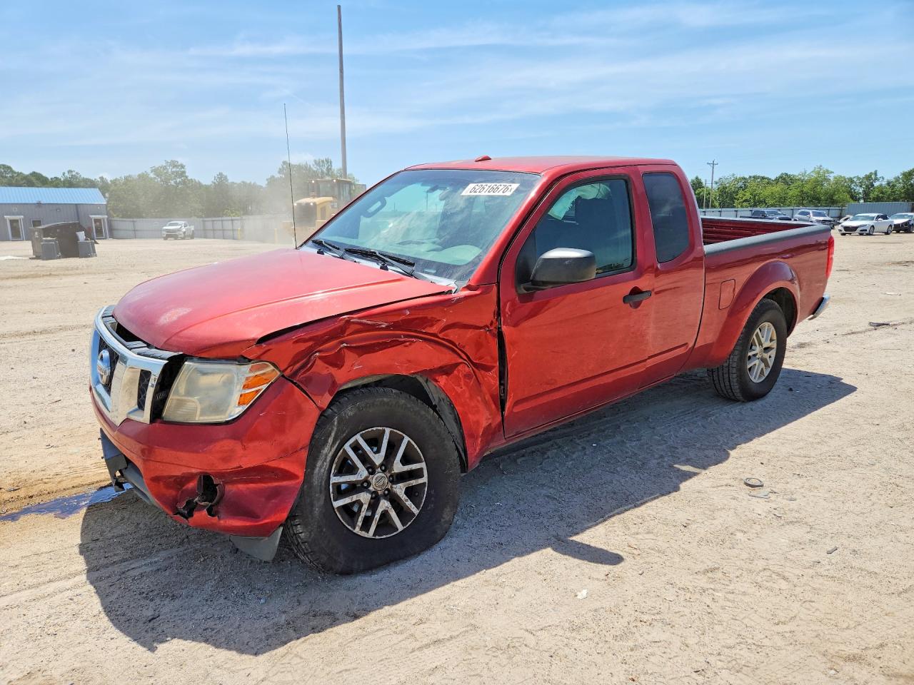2014 Nissan Frontier Sv Красный vin: 1N6BD0CT3EN709161