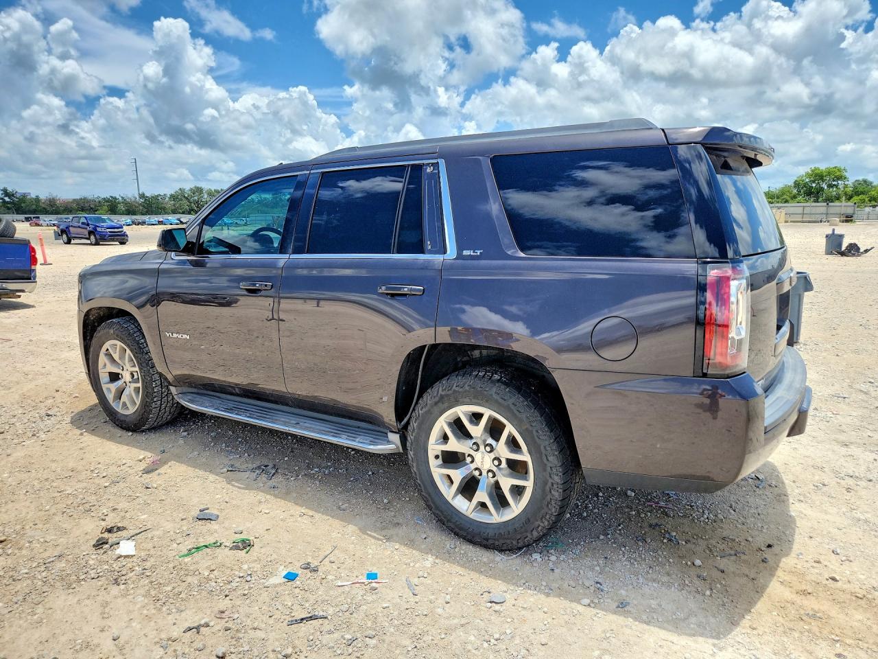 2015 Gmc Yukon Slt Серый vin: 1GKS1BKC6FR140703