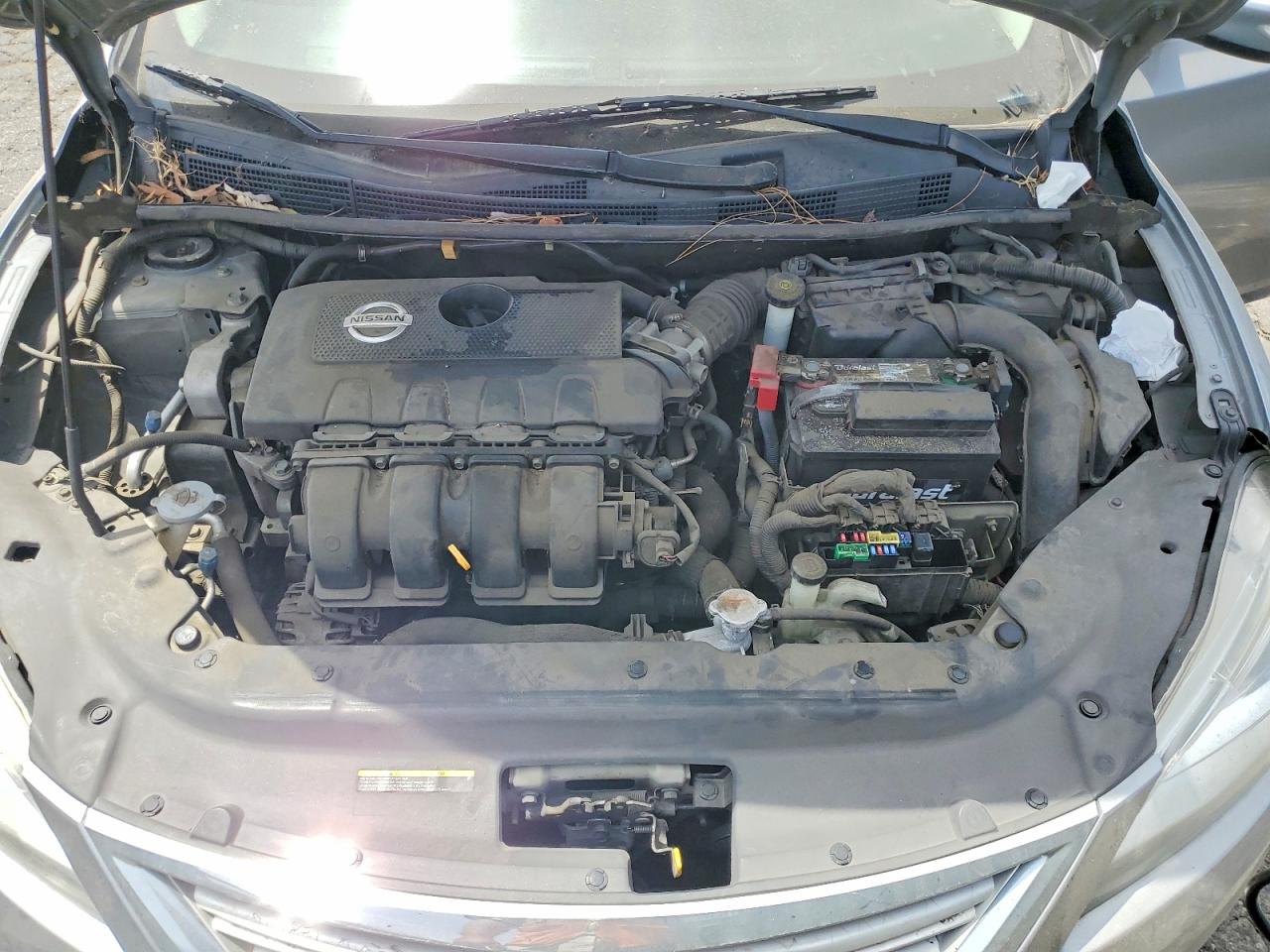 2013 Nissan Sentra S Gray vin: 3N1AB7AP0DL777194