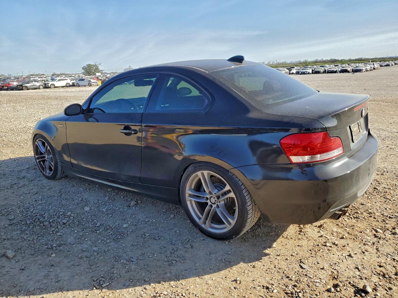 2008 Bmw 128 I Black vin: WBAUP73558VF09559