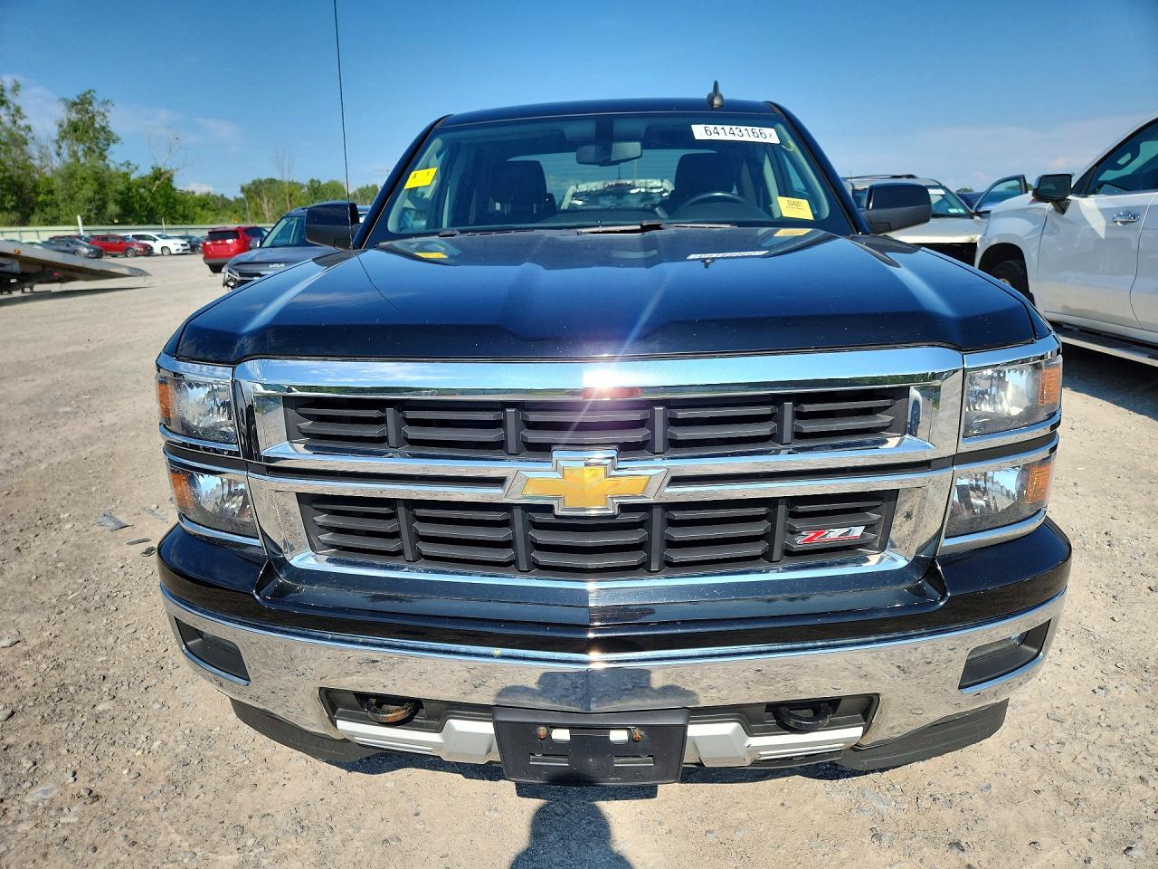2015 Chevrolet Silverado K1500 Lt Black vin: 1GCVKREC7FZ213975