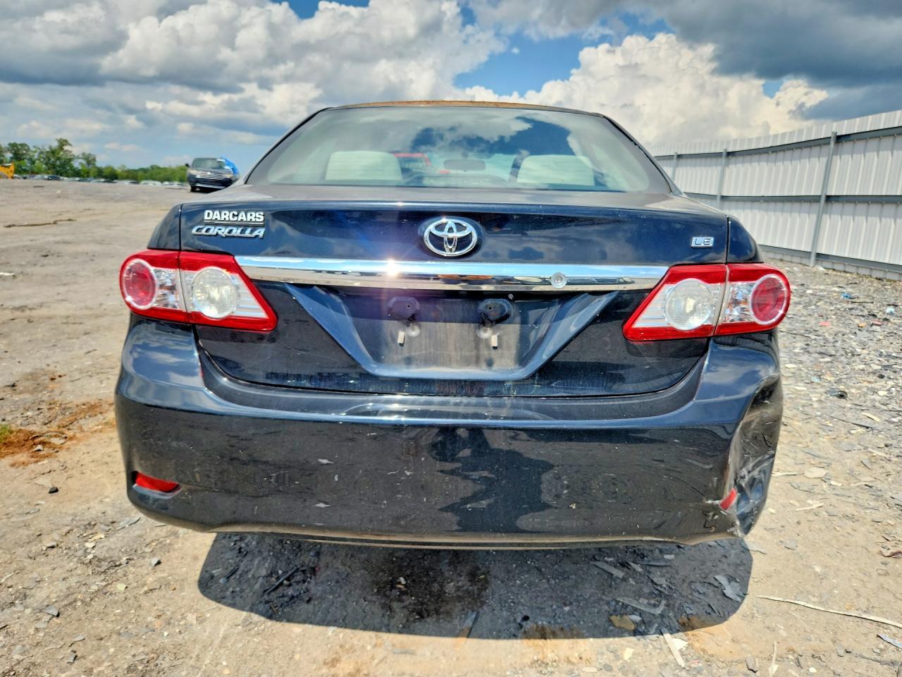 2011 Toyota Corolla Le Черный vin: JTDBU4EE5BJ105753