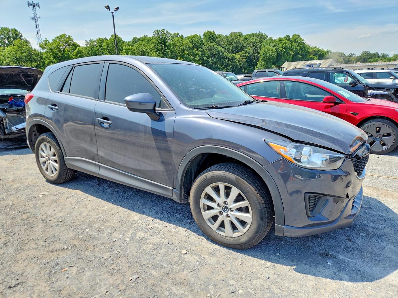 2013 Mazda Cx-5 Sport Gray vin: JM3KE2BE6D0156197