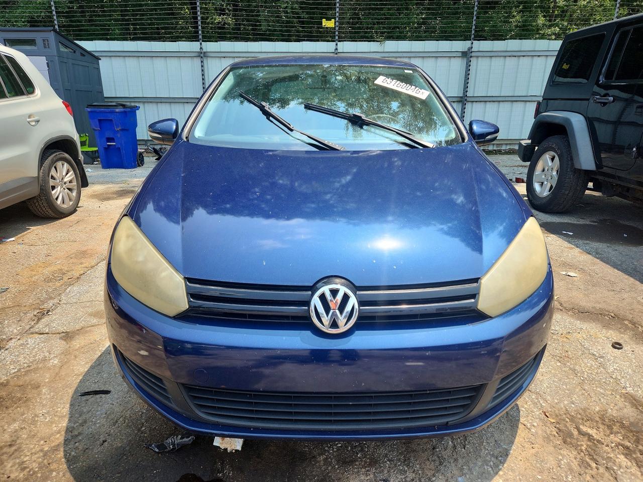 2010 Volkswagen Golf Blue vin: WVWDA7AJ0AW375223