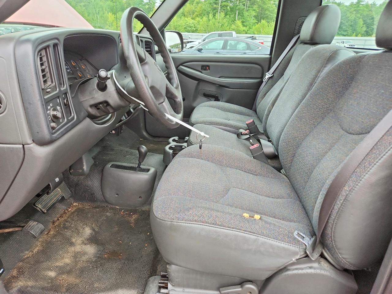 2005 Chevrolet Silverado K1500 Red vin: 1GCEK14X15Z210235