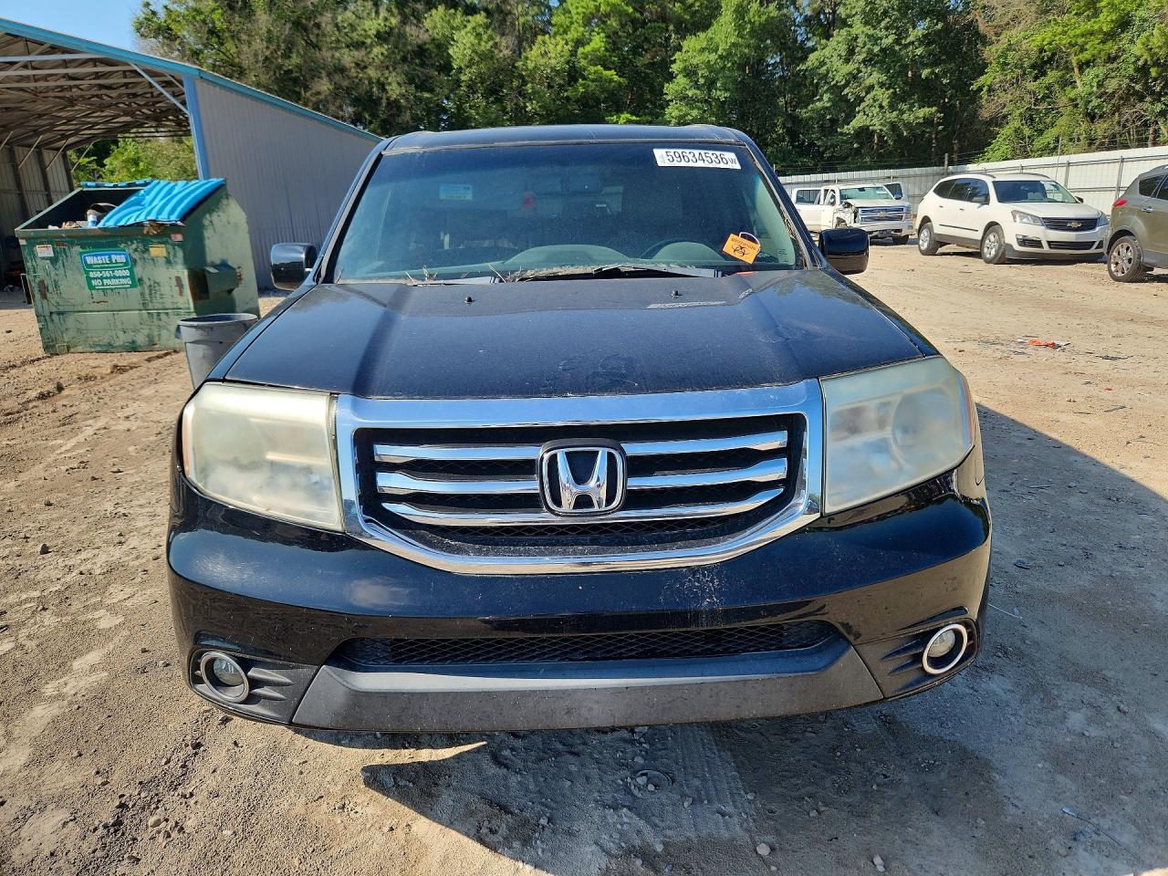 2015 Honda Pilot Exl Black vin: 5FNYF4H58FB006695
