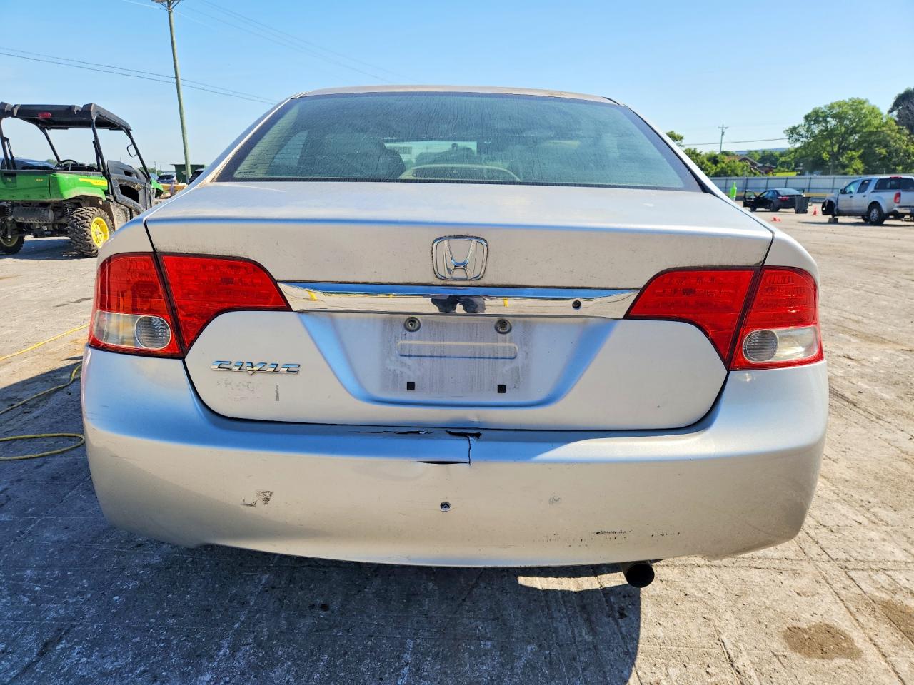 2010 Honda Civic Vp Gray vin: 2HGFA1F36AH310506