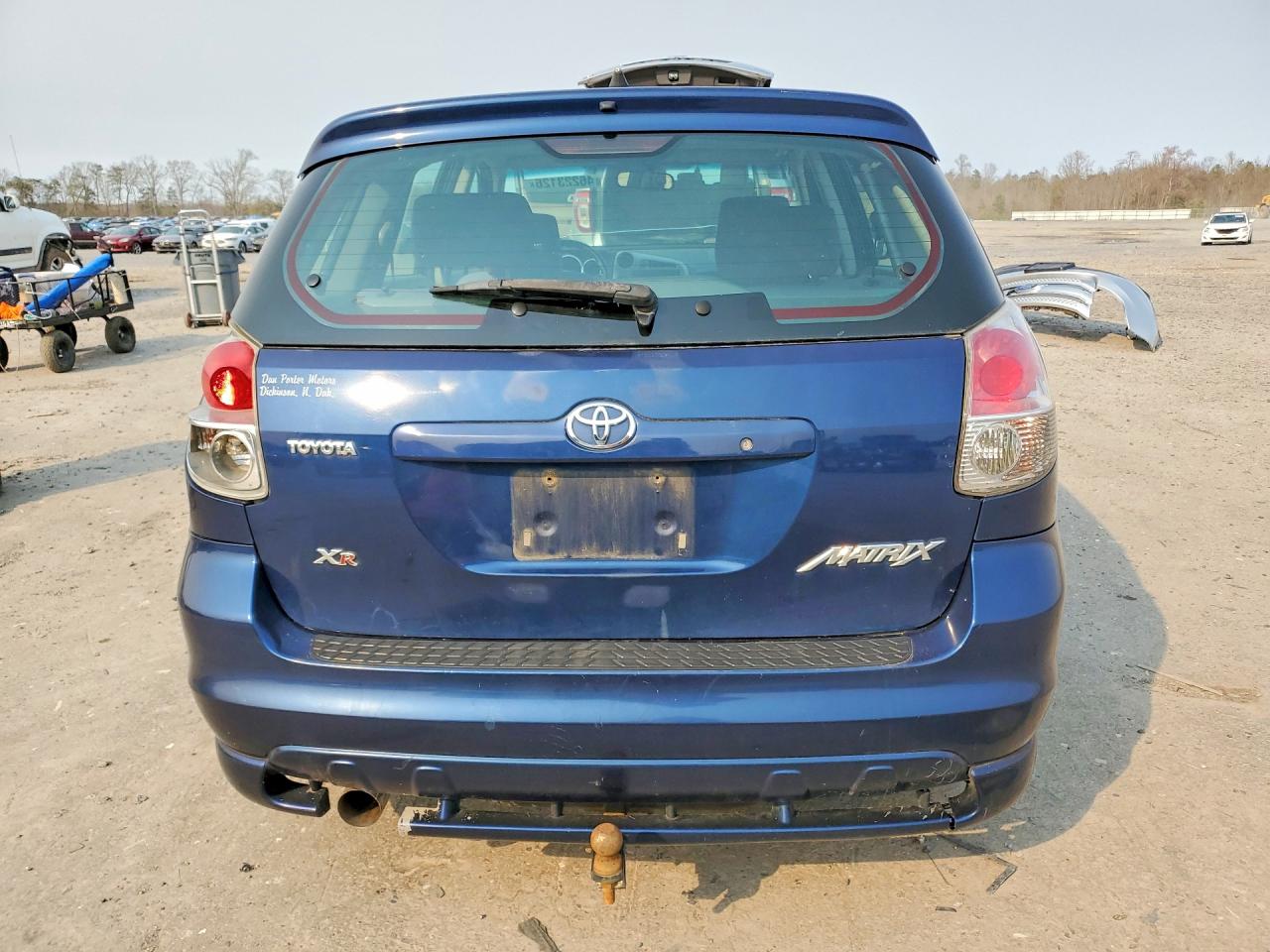 2006 Toyota Corolla Matrix Xr Blue vin: 2T1KR32E76C575686