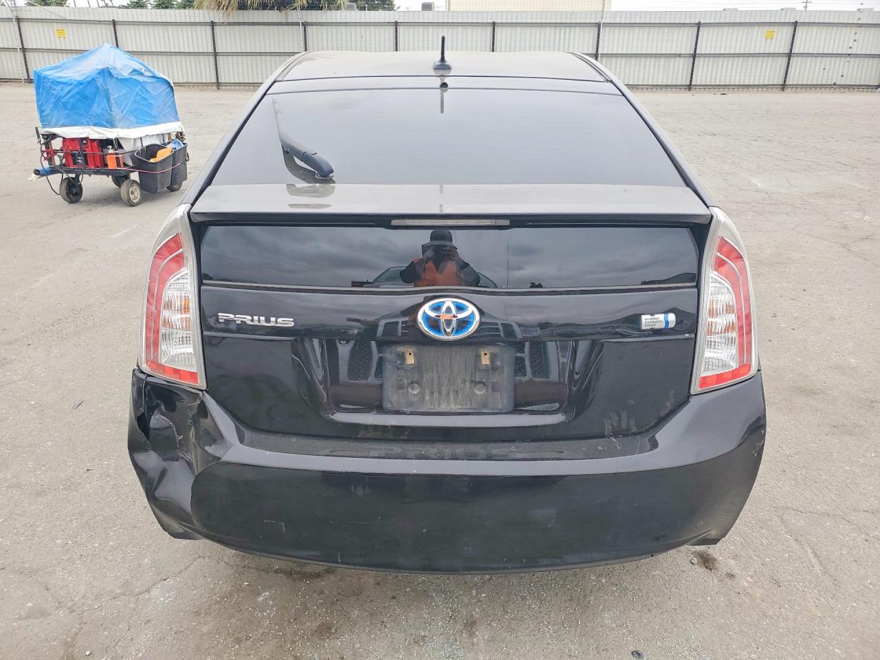 2015 Toyota Prius Four Black vin: JTDKN3DU4F0420765