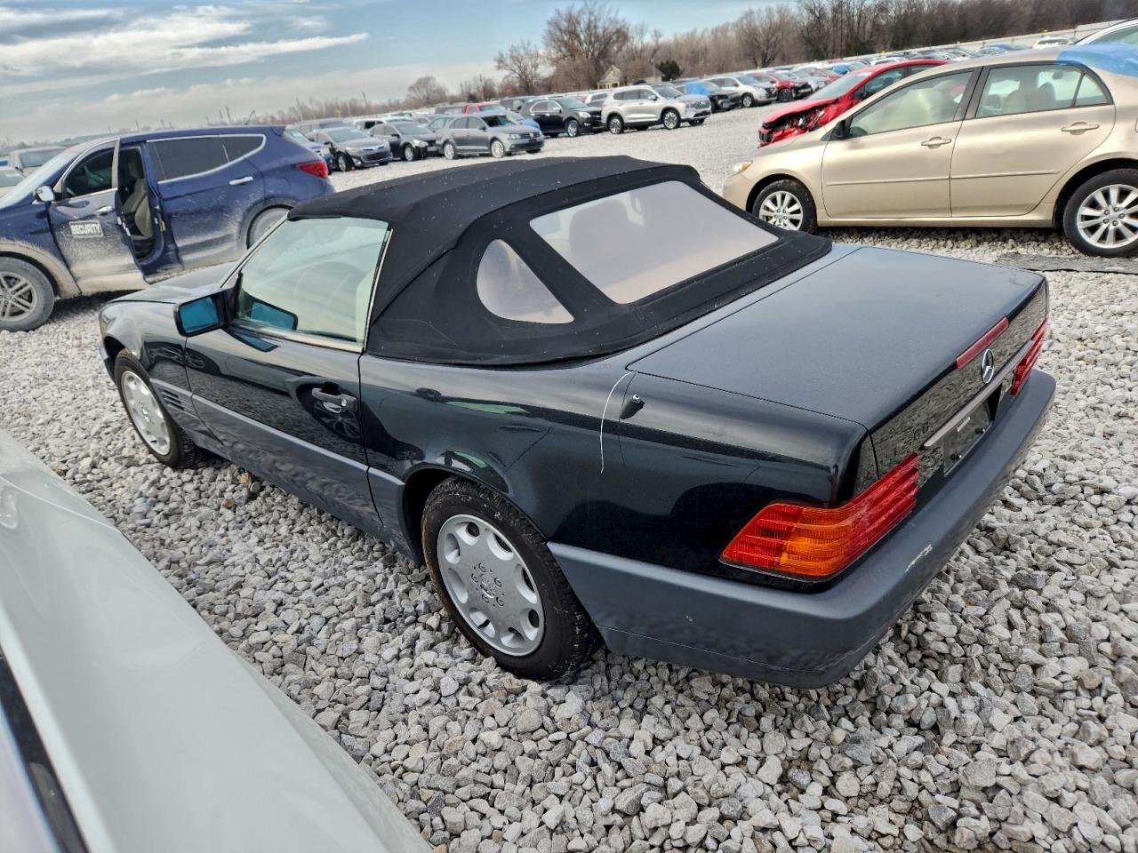 1995 Mercedes-benz Sl 500 Black vin: WDBFA67E0SF113988