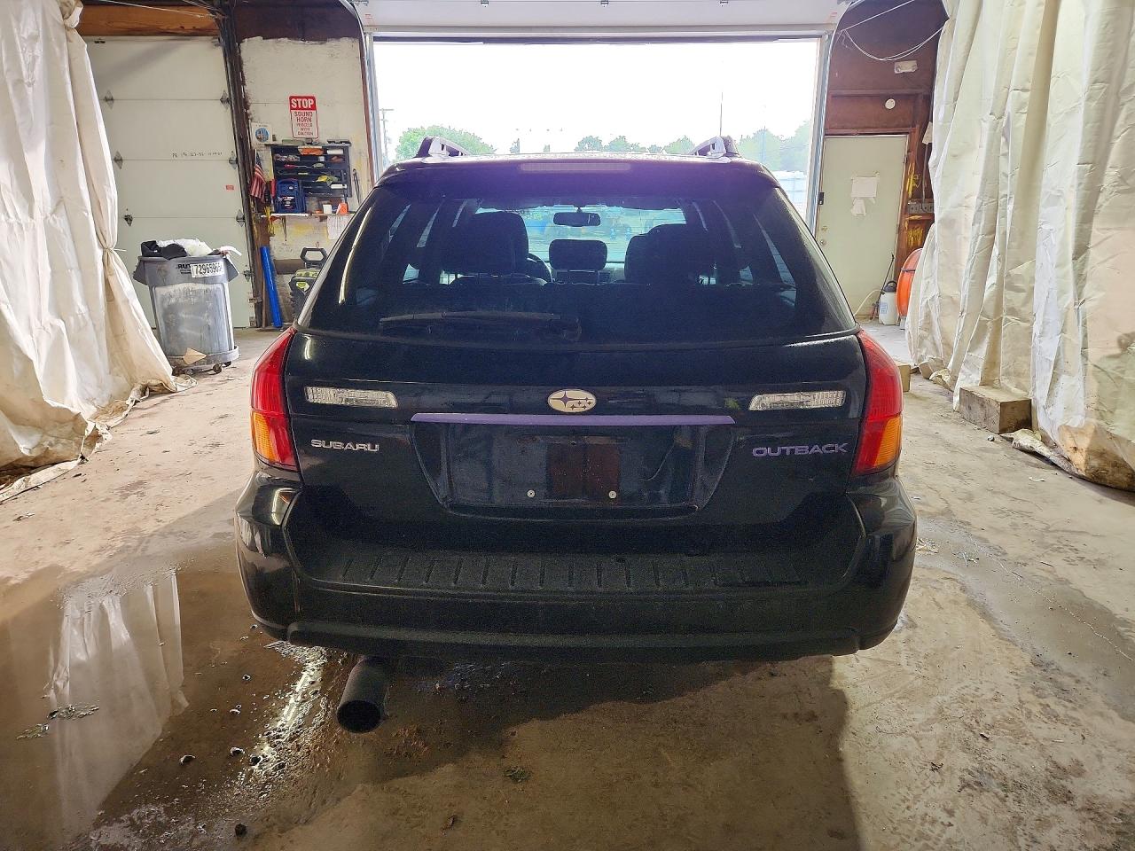 2006 Subaru Legacy Outback 2.5i Black vin: 4S4BP61C967360556