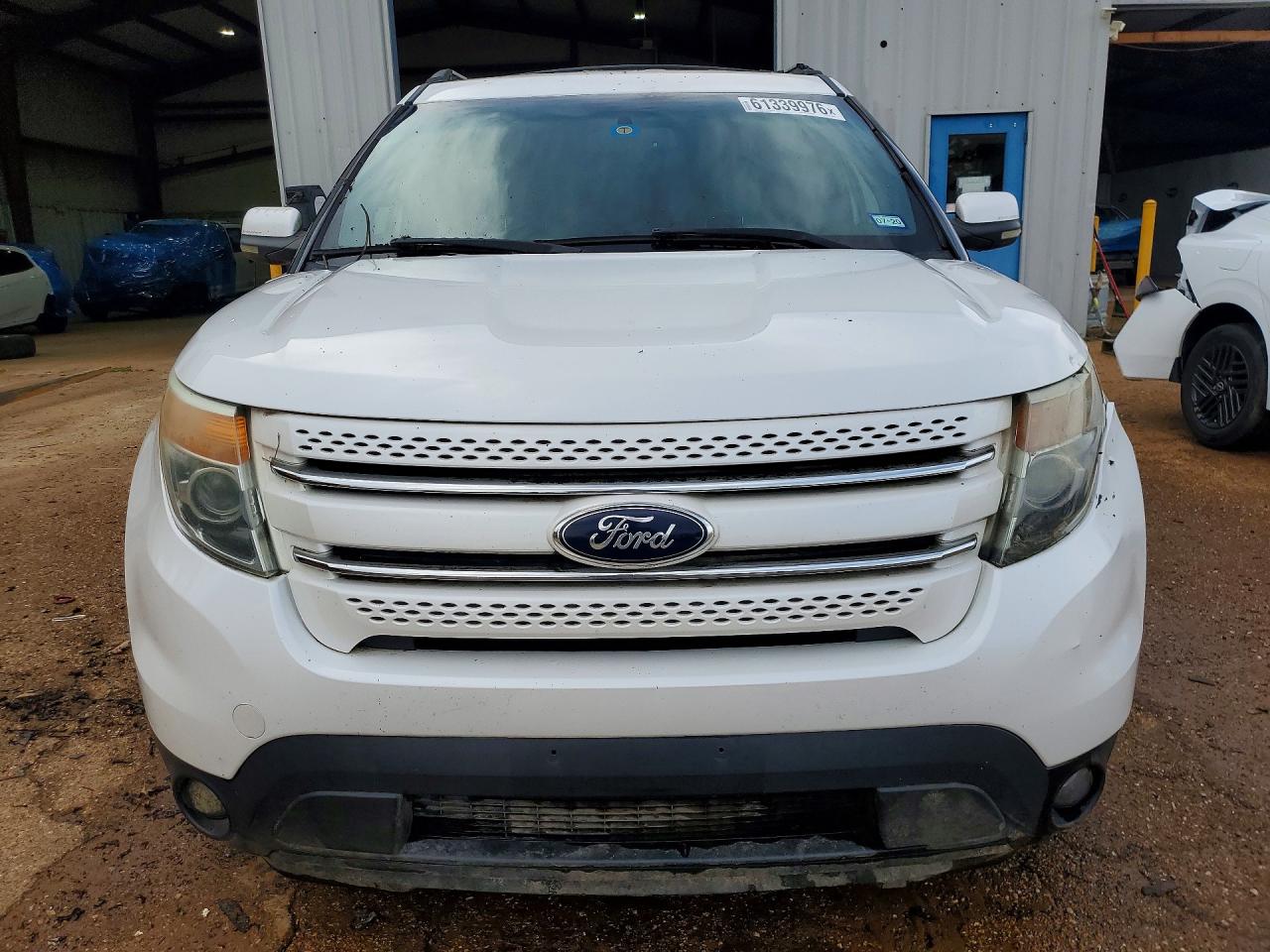 2013 Ford Explorer Limited White vin: 1FM5K8F87DGA64007