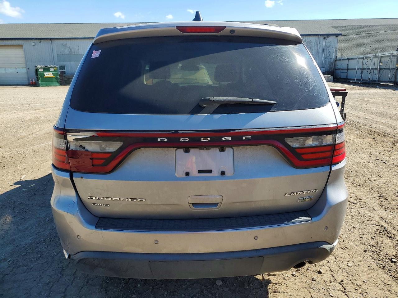 2014 Dodge Durango Limited Silver vin: 1C4RDJDG8EC597834