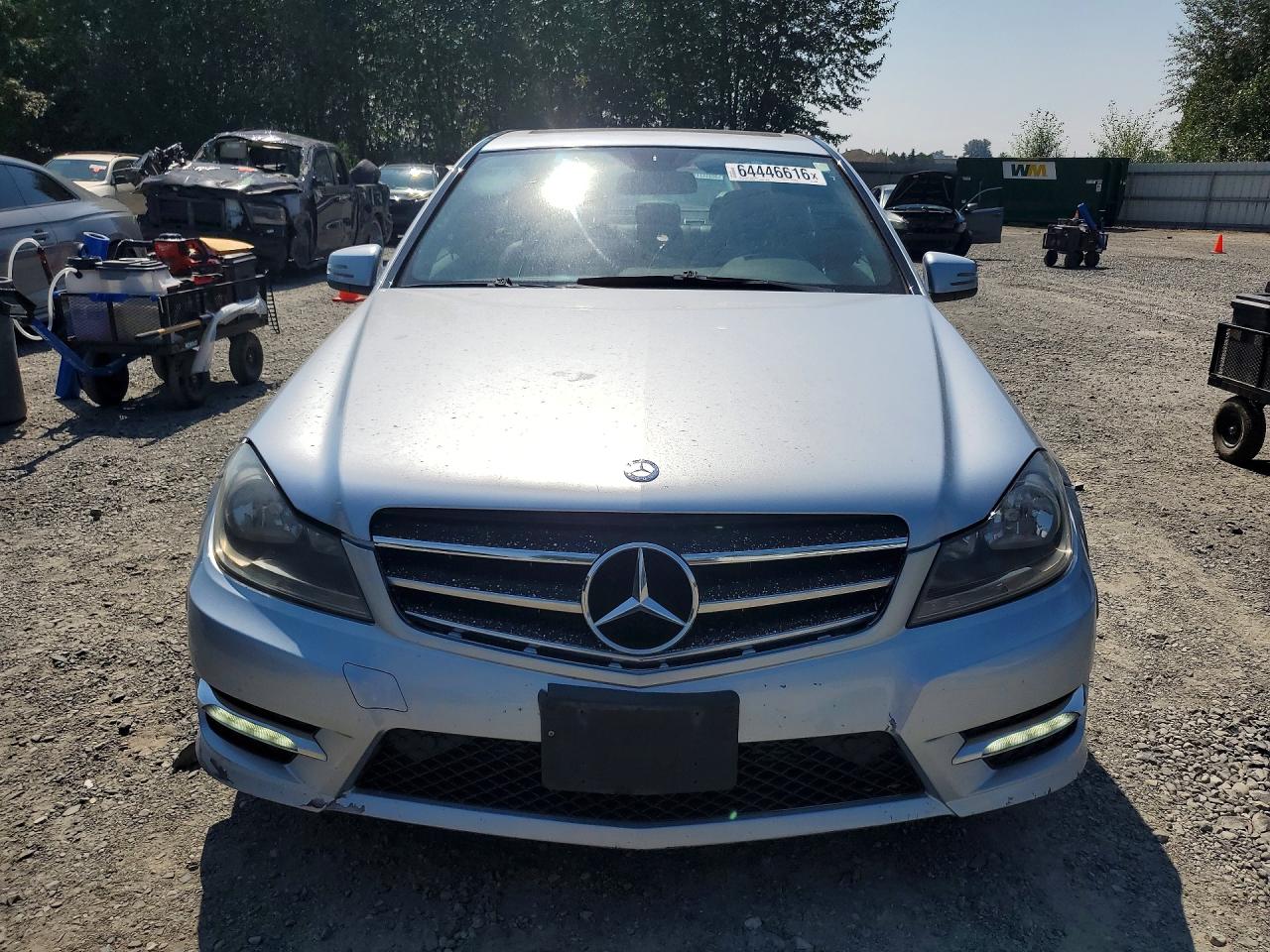 2013 Mercedes-benz C 250 Blue vin: WDDGF4HB5DA766208