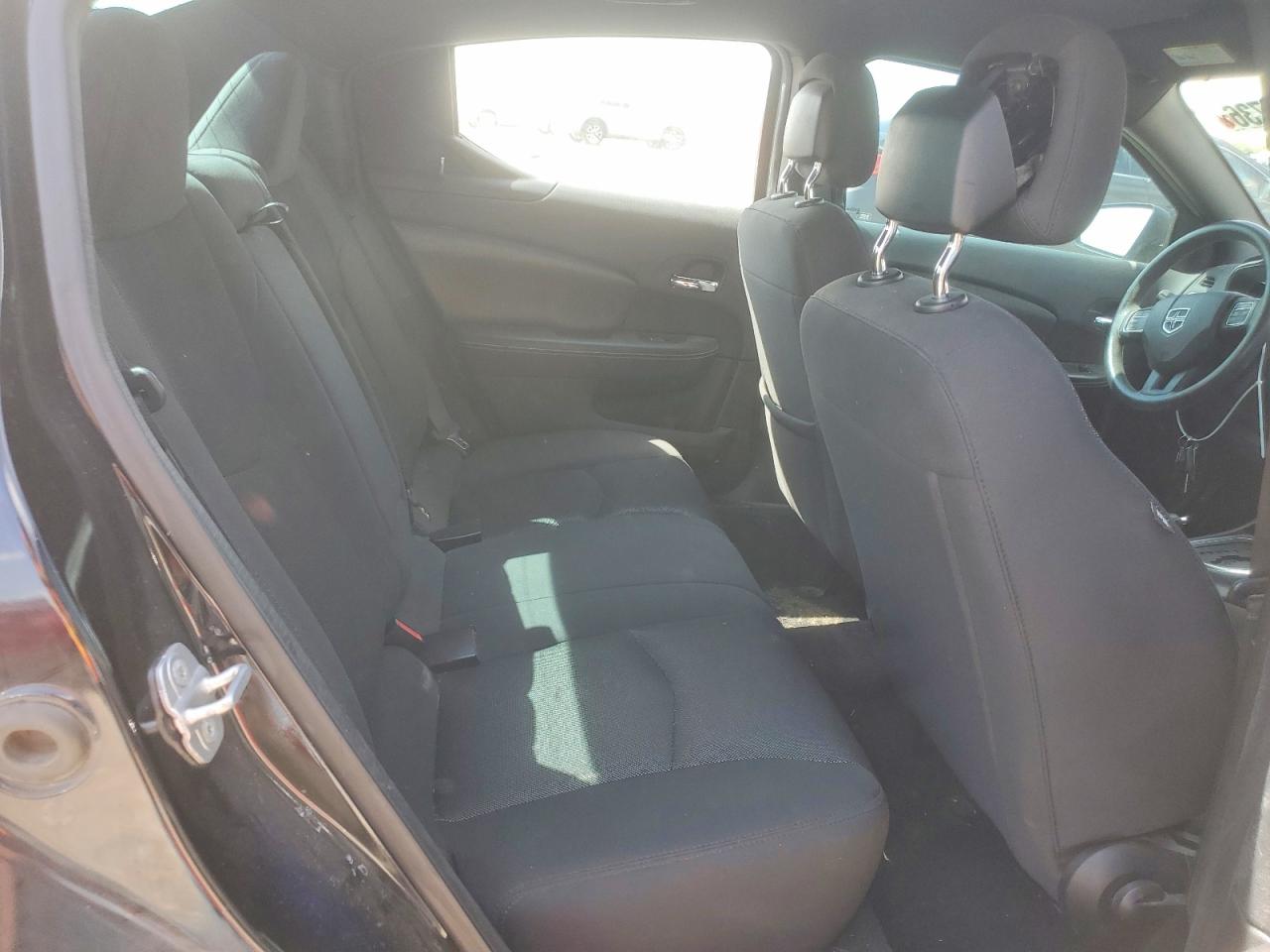 2014 Dodge Avenger Se Black vin: 1C3CDZABXEN130582