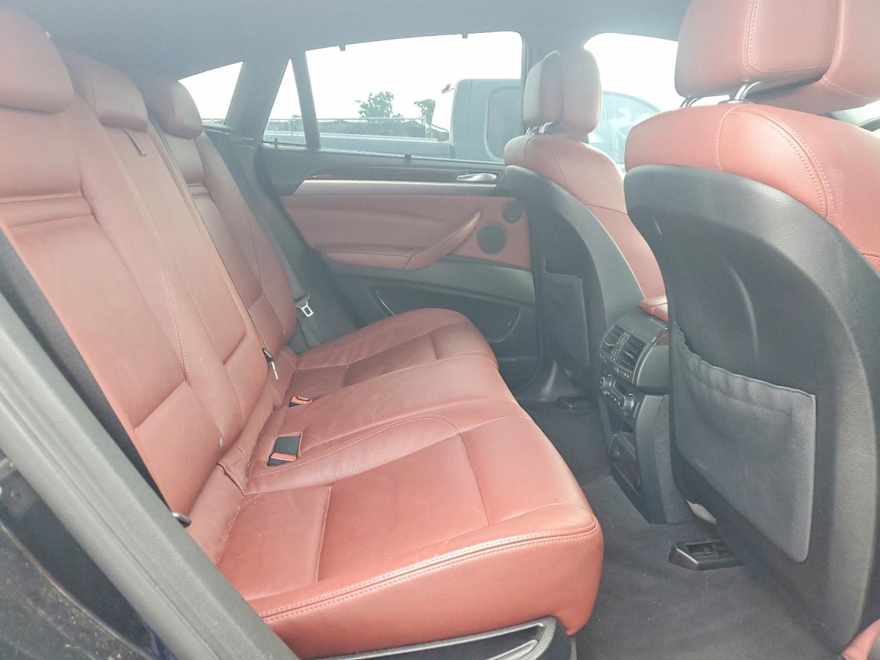 2012 Bmw X6 Xdrive50i Black vin: 5UXFG8C58CL590834