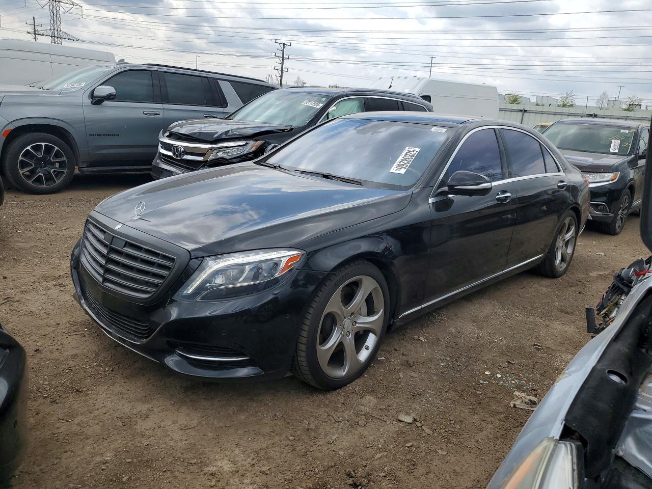 2014 Mercedes-benz S 550 Black vin: WDDUG8CB1EA049689