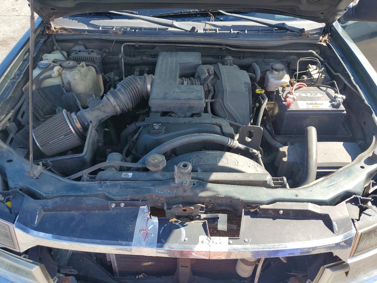 2004 Chevrolet Colorado Green vin: 1GCCS136848209233