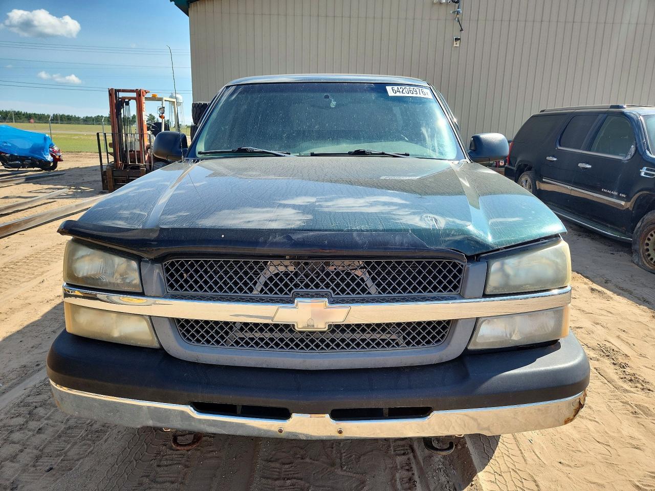 2003 Chevrolet Silverado K1500 Green vin: 1GCEK14X23Z299181