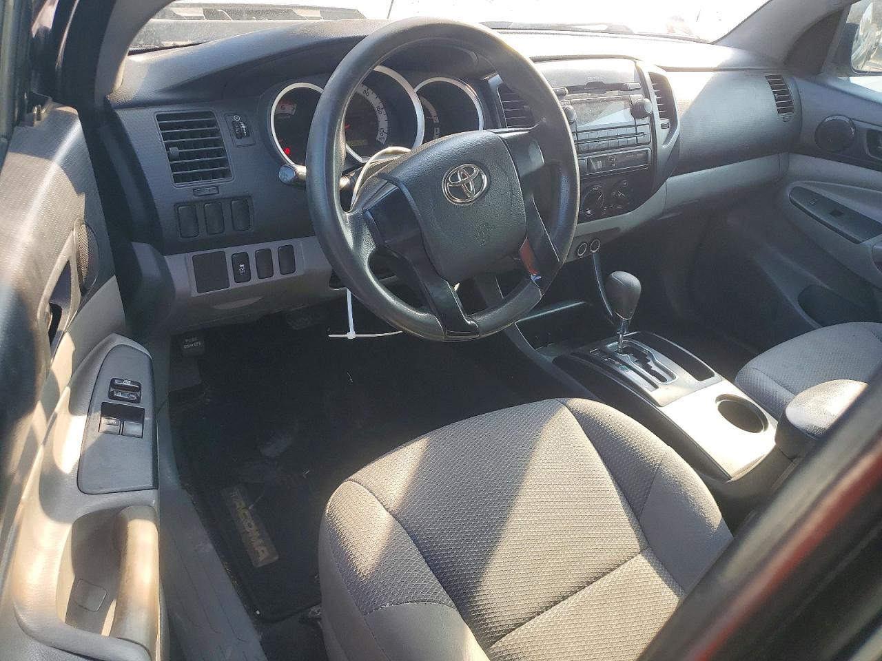 2012 Toyota Tacoma Access Cab Black vin: 5TFTX4CN9CX021268