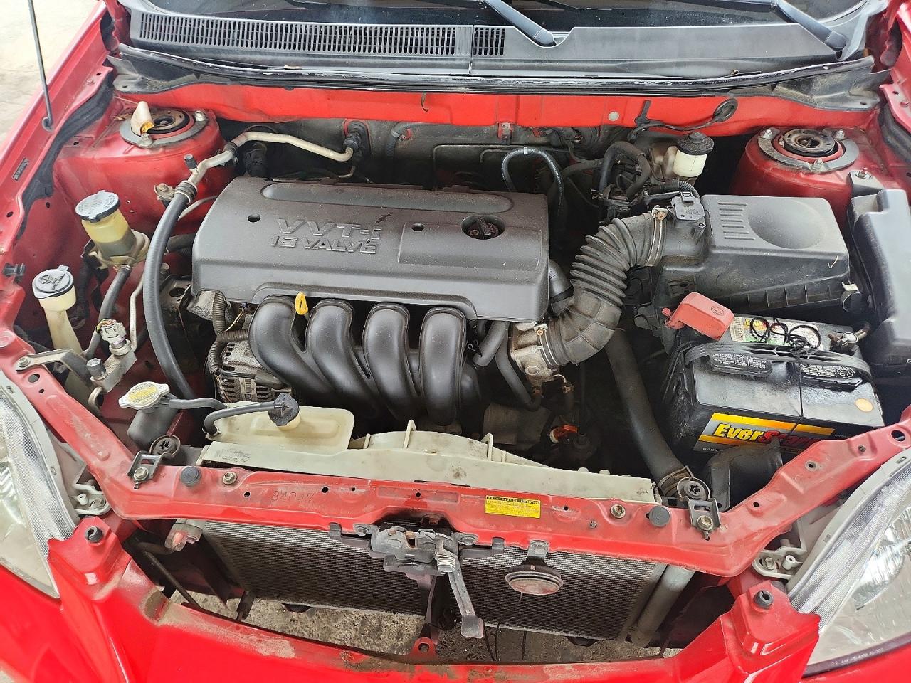 2007 Toyota Corolla Matrix Xr Red vin: 2T1KR32E67C652999
