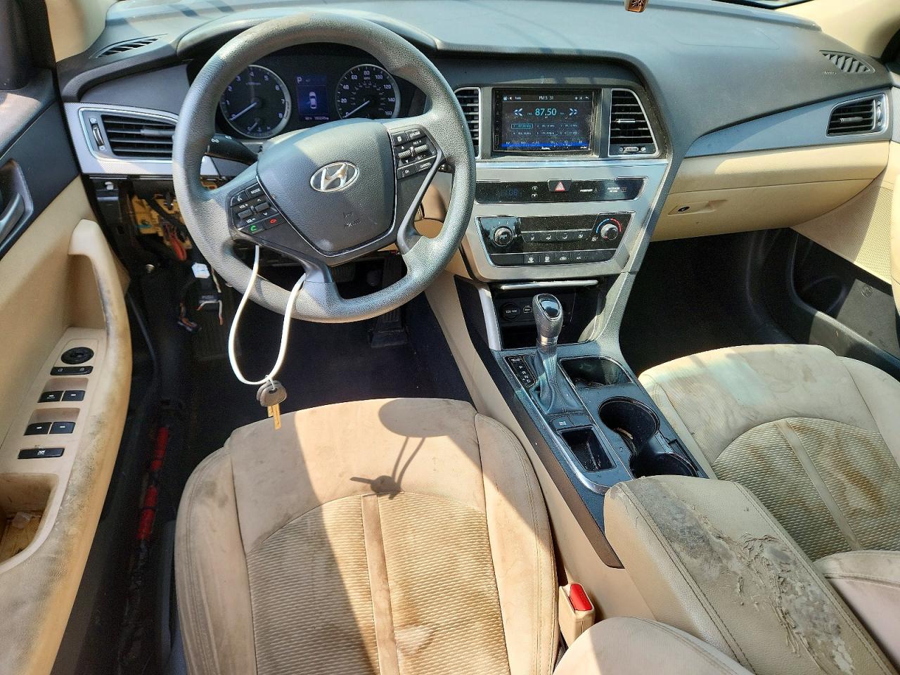 2015 Hyundai Sonata Se Brown vin: 5NPE24AF1FH137440