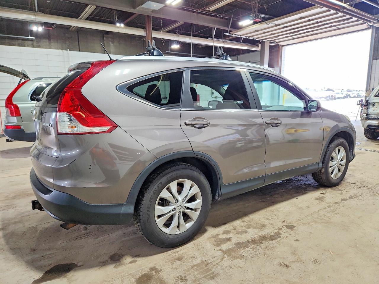 2013 Honda Cr-v Ex Tan vin: 5J6RM4H55DL005485