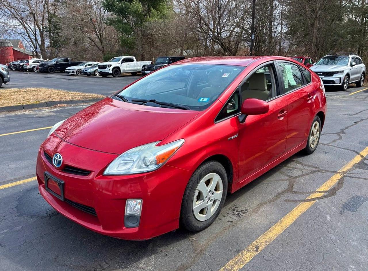 2011 Toyota Prius Two Red vin: JTDKN3DU9B1428574