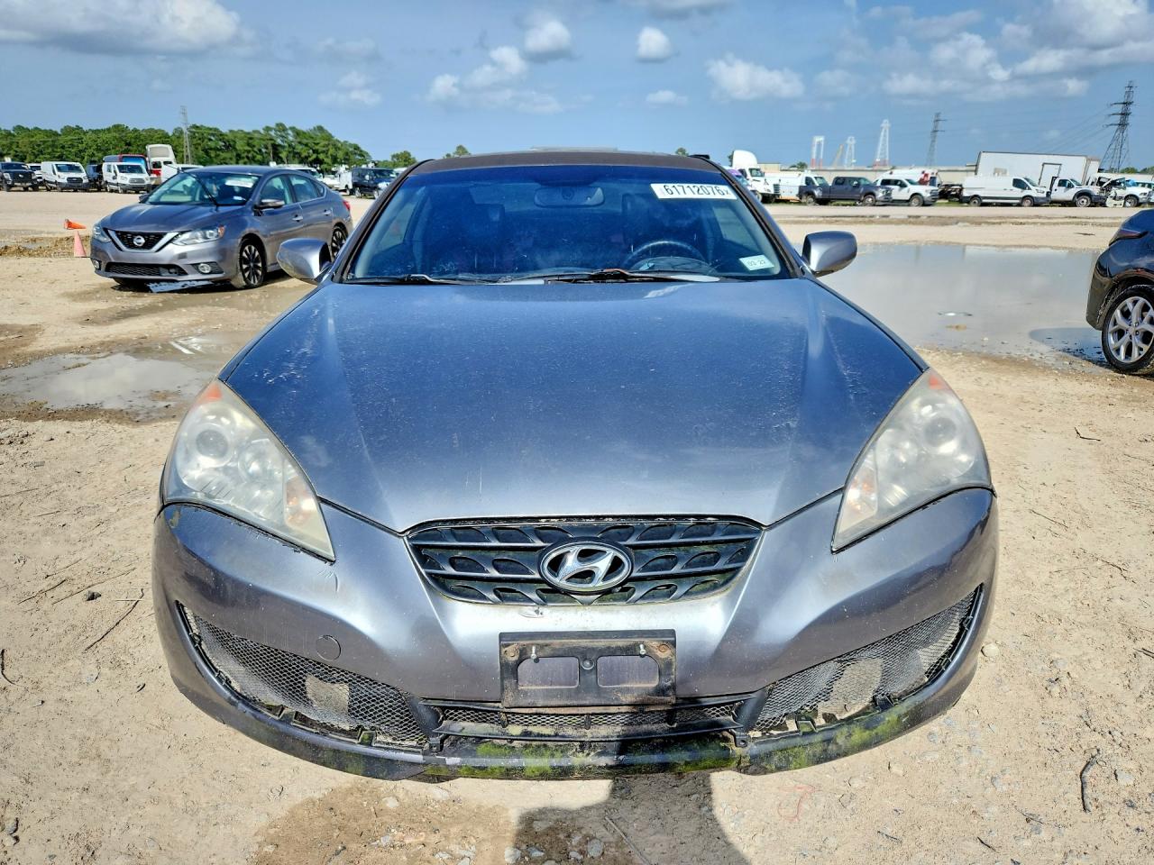 2010 Hyundai Genesis Coupe 2.0t Track Gray vin: KMHHT6KD4AU027429