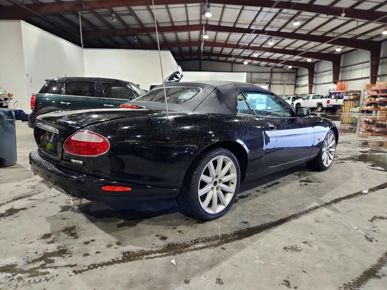 2004 Jaguar Xk8 Black vin: SAJDA42C142A37702