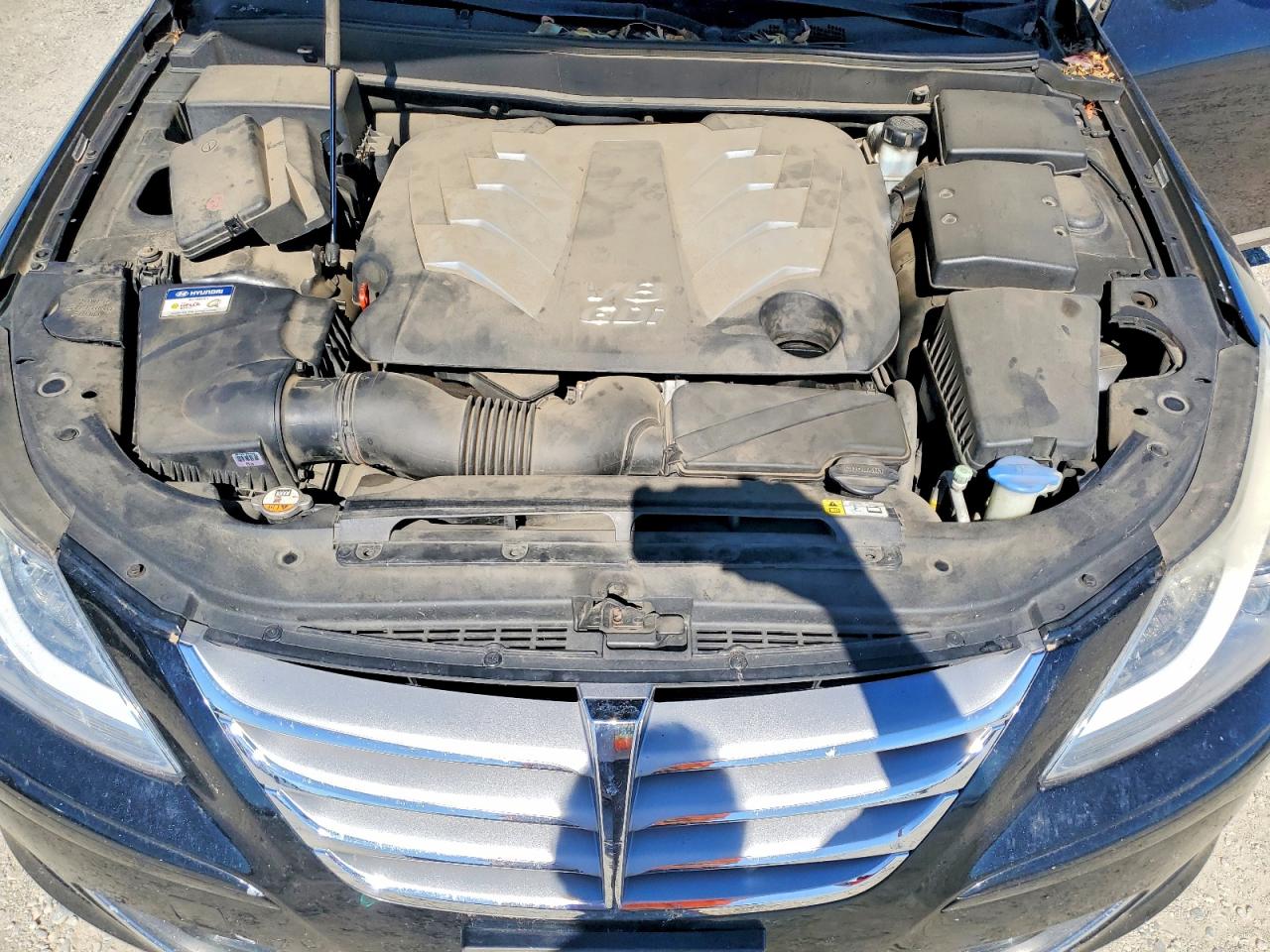 2014 Hyundai Genesis 5.0l Charcoal vin: KMHGC4DH0EU266143