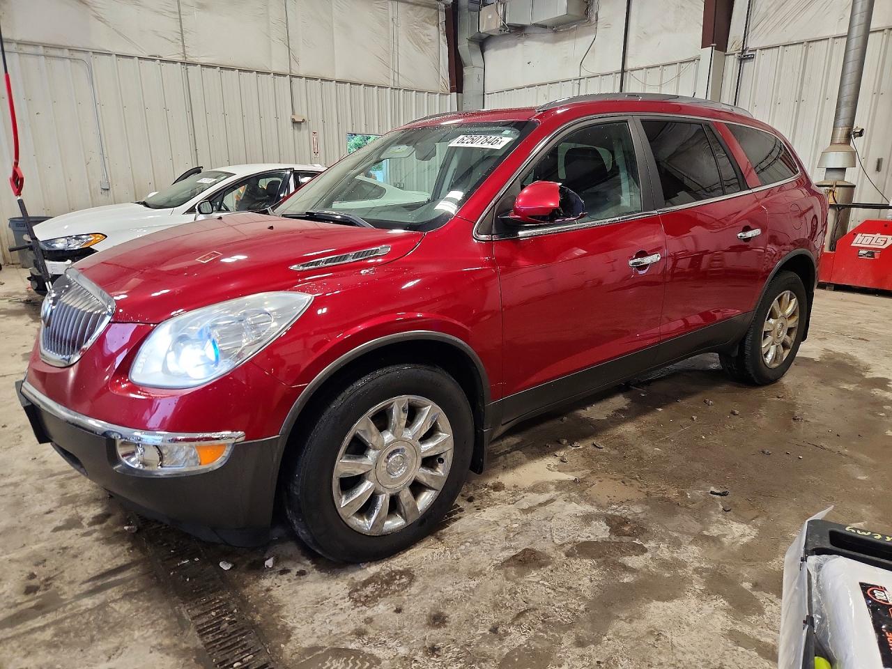 2012 Buick Enclave Красный vin: 5GAKVDED9CJ376757
